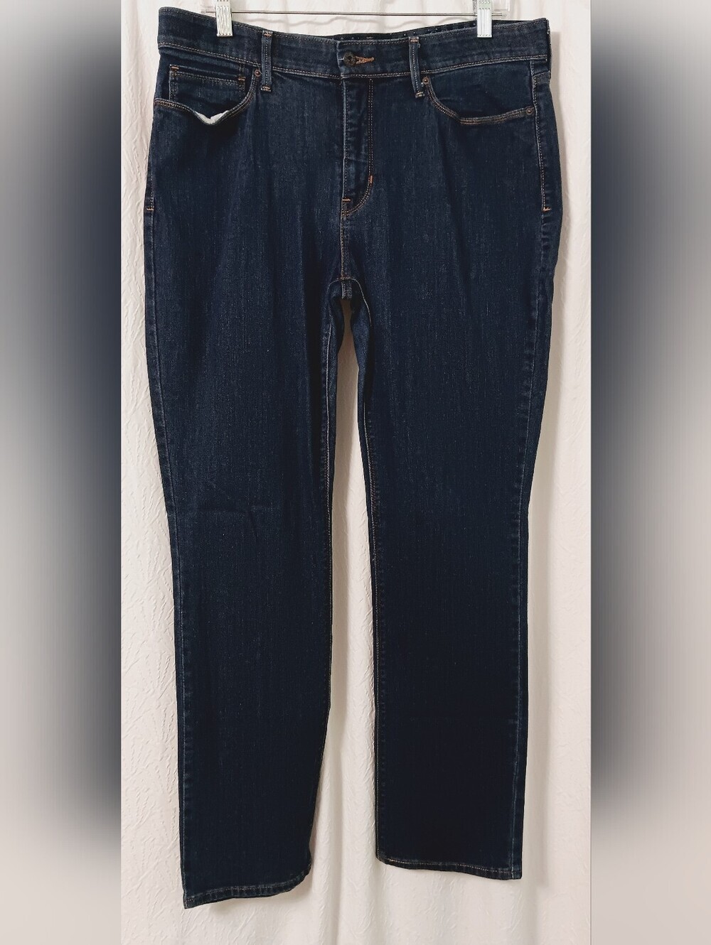Levi’s 525 Perfect Waist Straight Leg Jeans Womens 14 Blue Dark Wash  Stretch